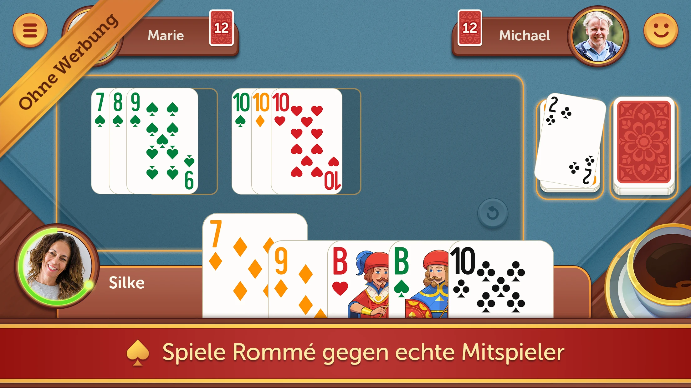 Rommé Treff - Spaß mit Karten PC