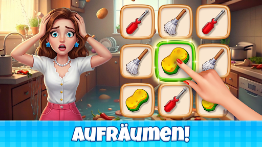 Manor Cafe: 3-Gewinnt-Spiele PC