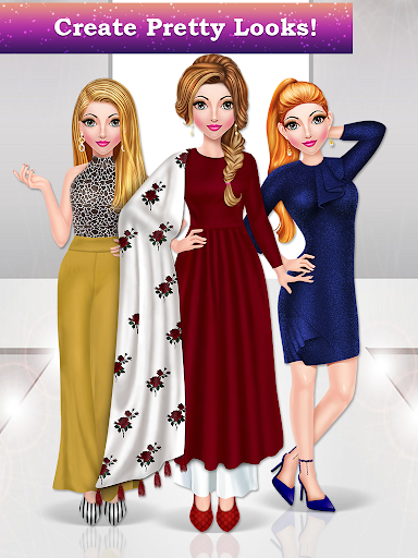 komputer Makeup Fashion Girl Games