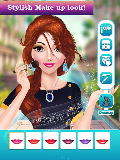 komputer Makeup Fashion Girl Games