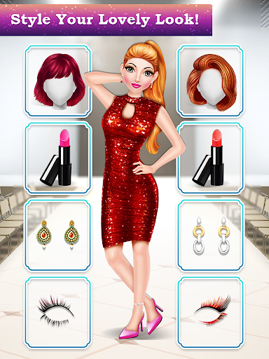 komputer Makeup Fashion Girl Games