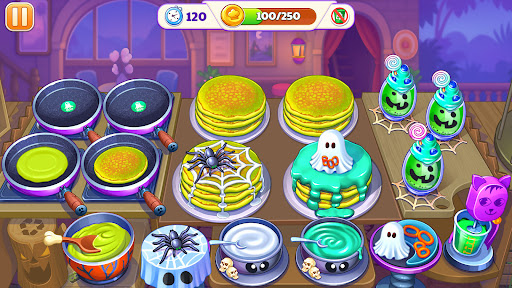 Halloween Cooking Madness Game پی سی