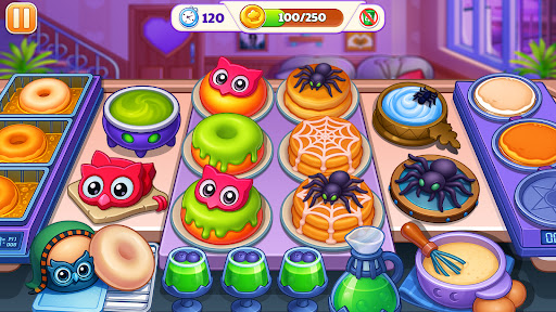 Halloween Cooking Madness Game پی سی