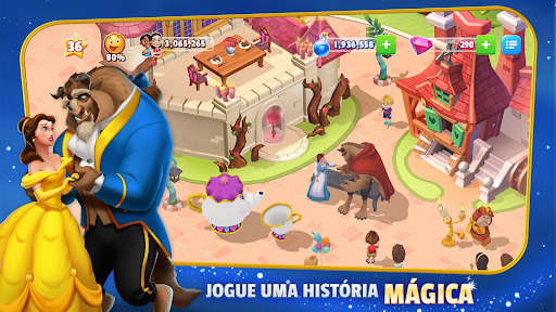 O Reino Mágico da Disney Construa um Parque Mágico para PC