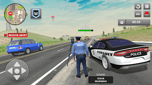 komputer Police Simulator: Police Games