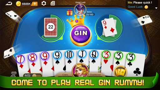 Gin Rummy الحاسوب