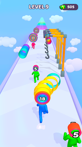 Layer Man 3D: Biegaj i zbieraj