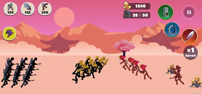 Download Stickman Battle Empires War android on PC