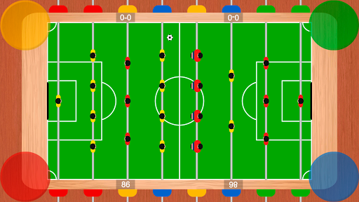 Foosball table soccer 1 2 3 4 PC