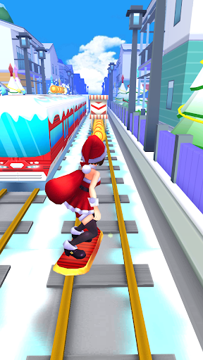 Subway Santa Princess Runner