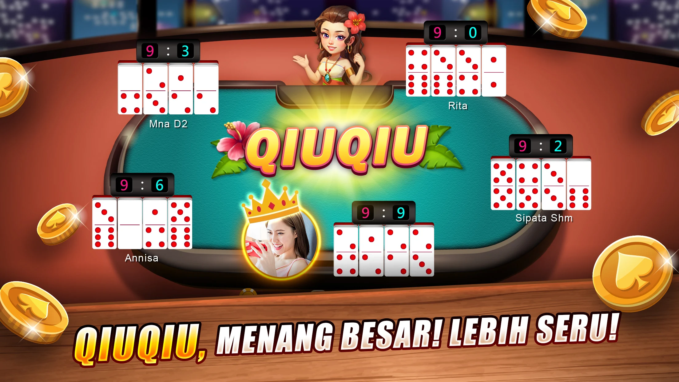 LUXY : Domino & Poker – Gaple QiuQiu QQ 99 PC