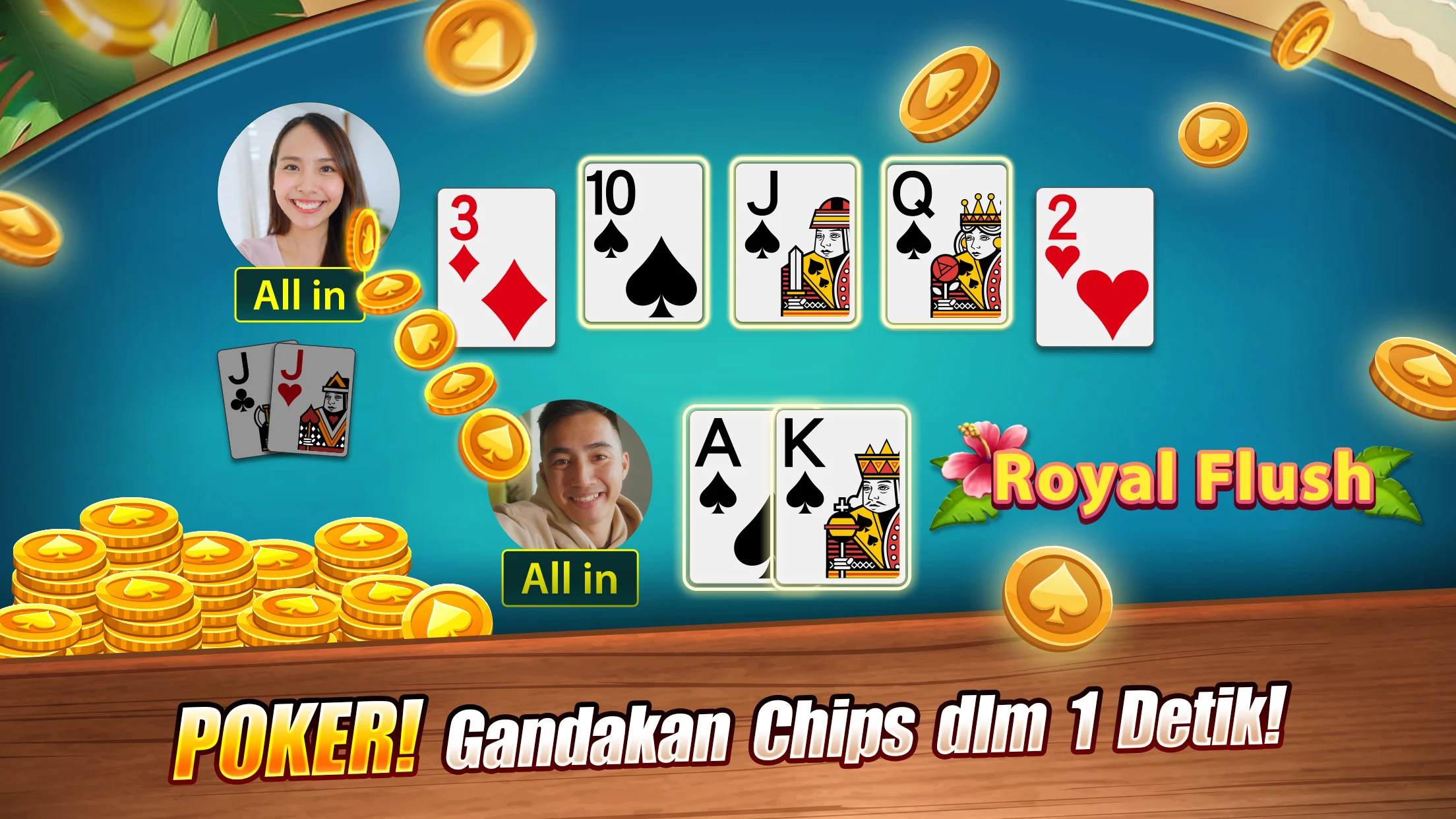 LUXY : Domino & Poker – Gaple QiuQiu QQ 99 PC