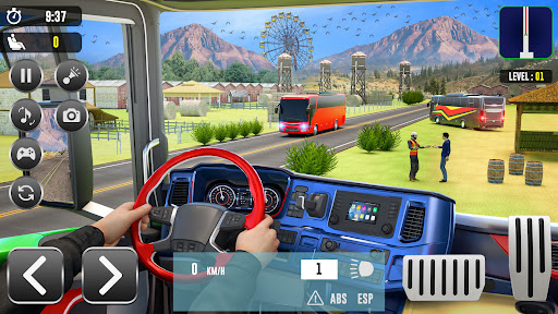 Bus Driving Simulator Bus game ?? ??