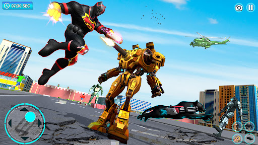 Black Flying Panther SuperHero PC