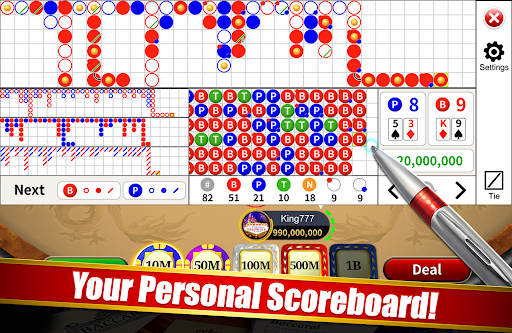 Baccarat – Dragon Ace Casino پی سی