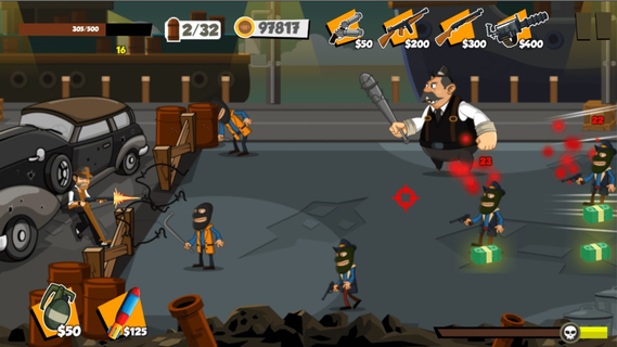 City Gang War : Mafia Game পিসি