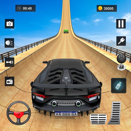 Mega Ramps - Racing Car Games الحاسوب