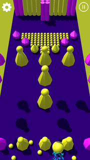 Color Dot 3D : Ball bump game الحاسوب