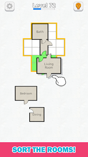 Room Sort - Floor Plan Game