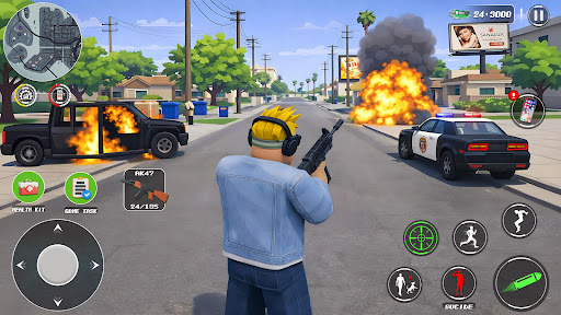 Gangfia Gangster Crime Games পিসি