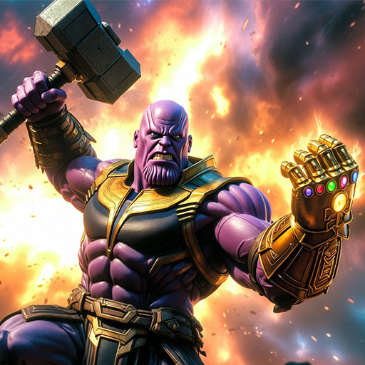 Thanos City Fighting Game