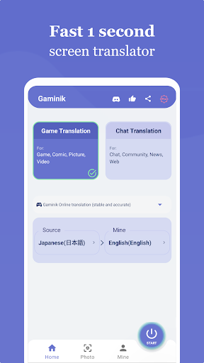 Gaminik: Auto Screen Translate PC