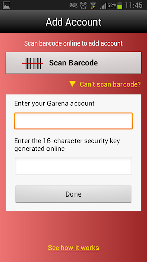 Garena Authenticator পিসি