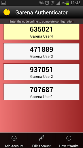 Garena Authenticator পিসি