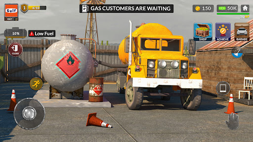 Gas Filling Junkyard Simulator پی سی