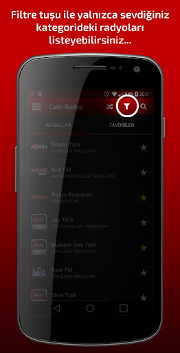 Mobil Canlı Radyo Tüm Radyolar PC
