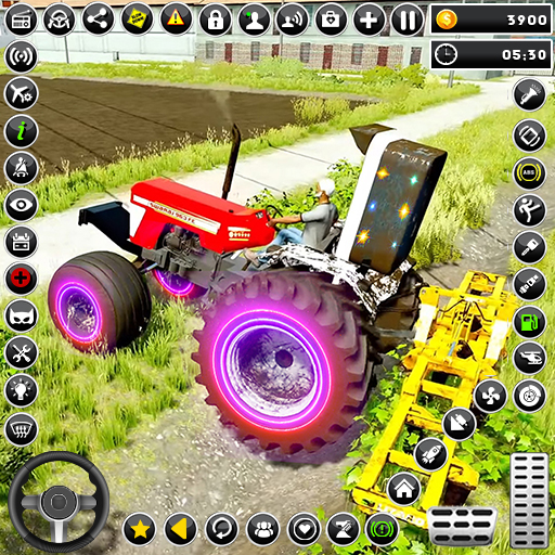 Indian Tractor Farming Game 3D