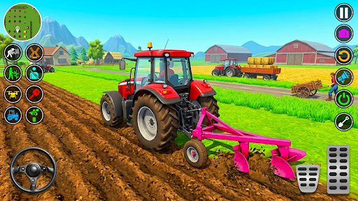 Farming Tractor Harvest Game PC