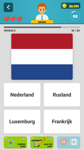 Vlaggen 2: Aardrijkskunde Quiz PC