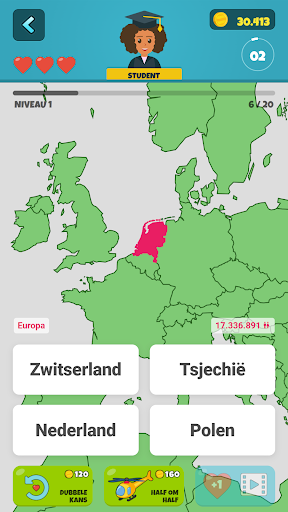 Vlaggen 2: Aardrijkskunde Quiz PC