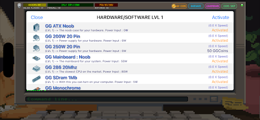 Hacker Online RPG পিসি