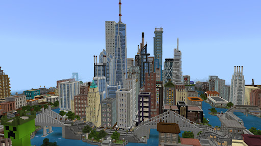 komputer City Maps for Minecraft PE