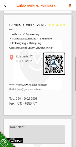 GEMMA — Abbruch & Entsorgung PC