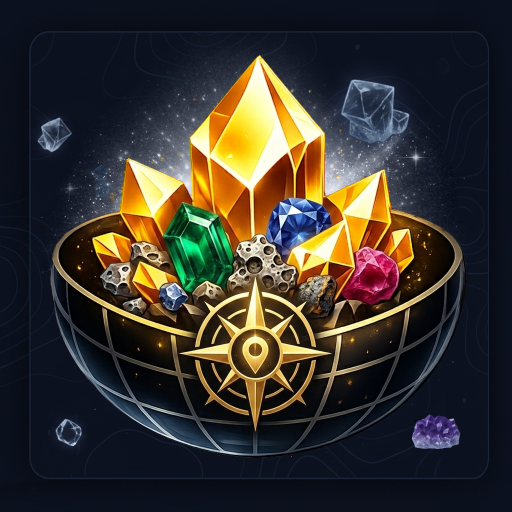 Geo Maps: Gold, Gems & Meteors