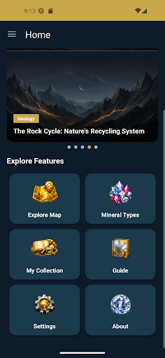 Geo Maps: Gold, Gems & Meteors