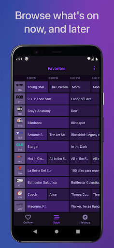 Channels for HDHomeRun PC