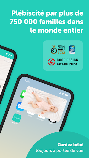 Babyphone intelligent CuboAi