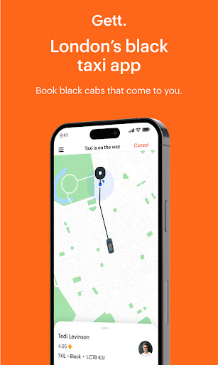 Gett - London’s black taxi app پی سی