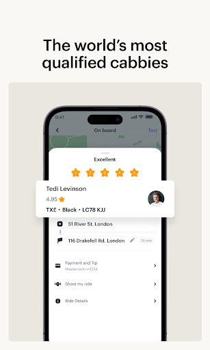 Gett - London’s black taxi app پی سی
