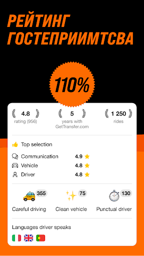 GetTransfer: Трансферы и Такси ПК