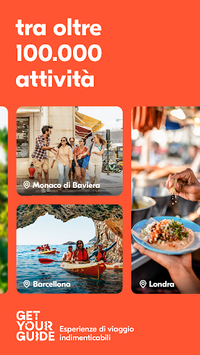 GetYourGuide: app di viaggi PC