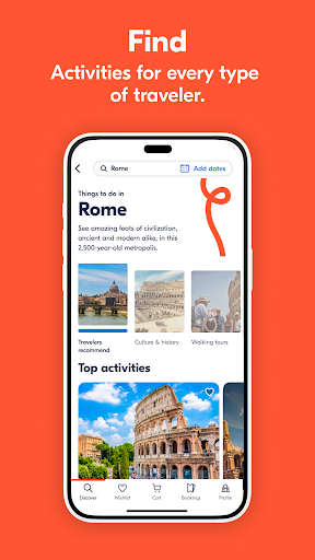 GetYourGuide: Travel & Tickets الحاسوب