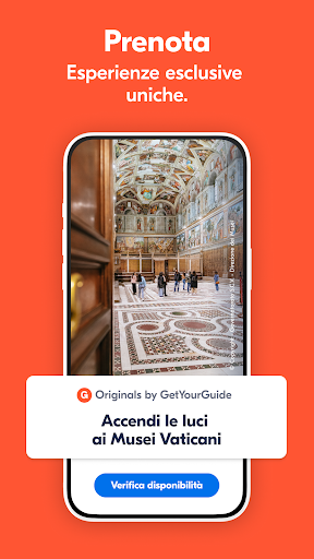 GetYourGuide: app di viaggi PC