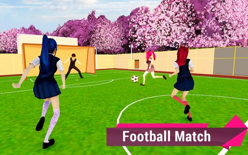 Anime High School Girl Life 3D MOD APK v201 Unlimited Money Download  for Android