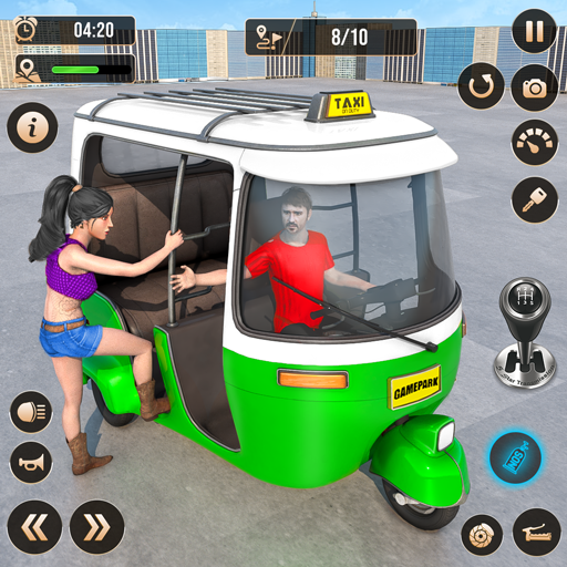 Tuk Tuk Auto Rickshaw Game الحاسوب