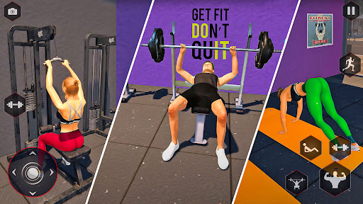 Gym Simulator 3D: Fitness Game